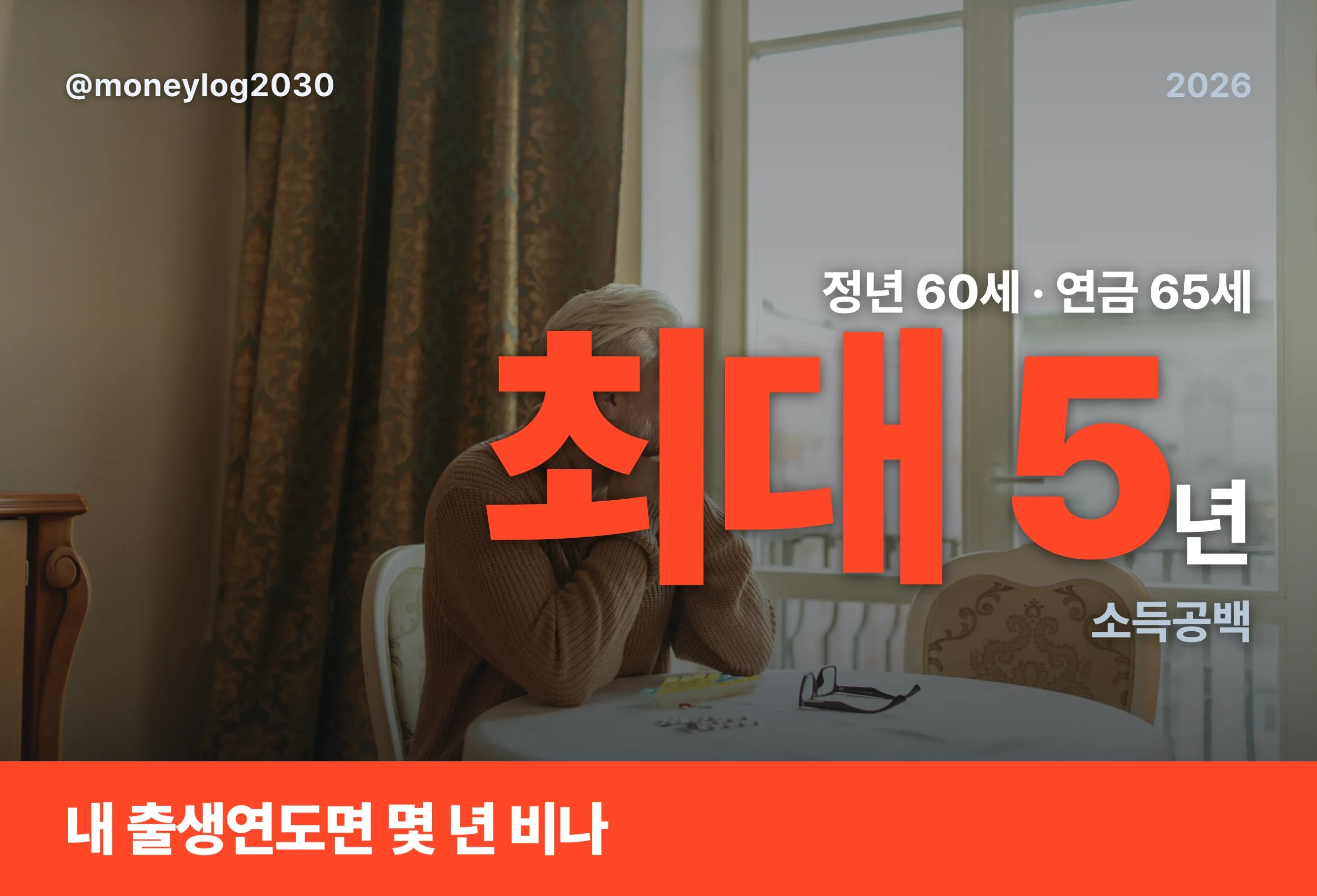 국민연금 소득공백, 내 출생연도면 몇 년 비나 (2026 기준)