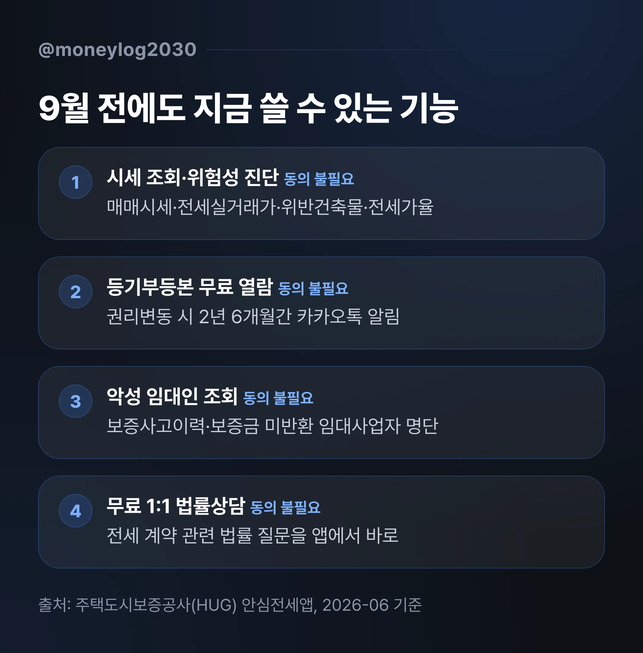 안심전세앱에서 지금 쓸 수 있는 기능, 시세 조회와 등기부등본 무료 열람 등 임대인 동의 불필요 기능