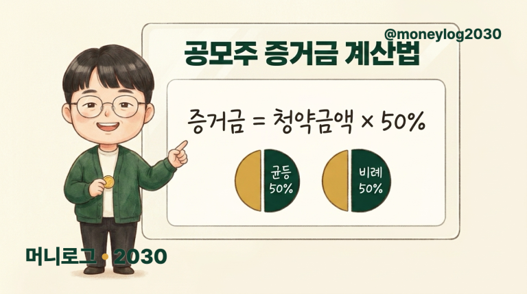 공모주 청약 증거금 계산법과 배정 방식(2026)